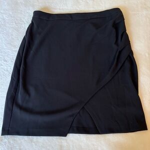 Eloquii Black Mini Skirt